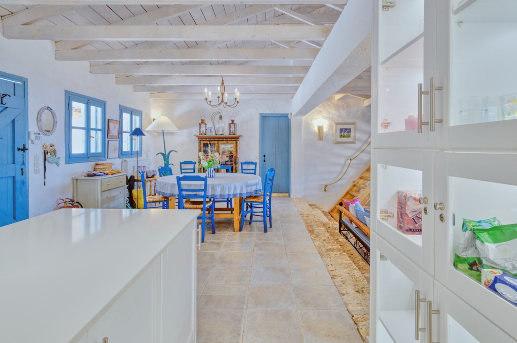 Kitchen at Villa Ariane