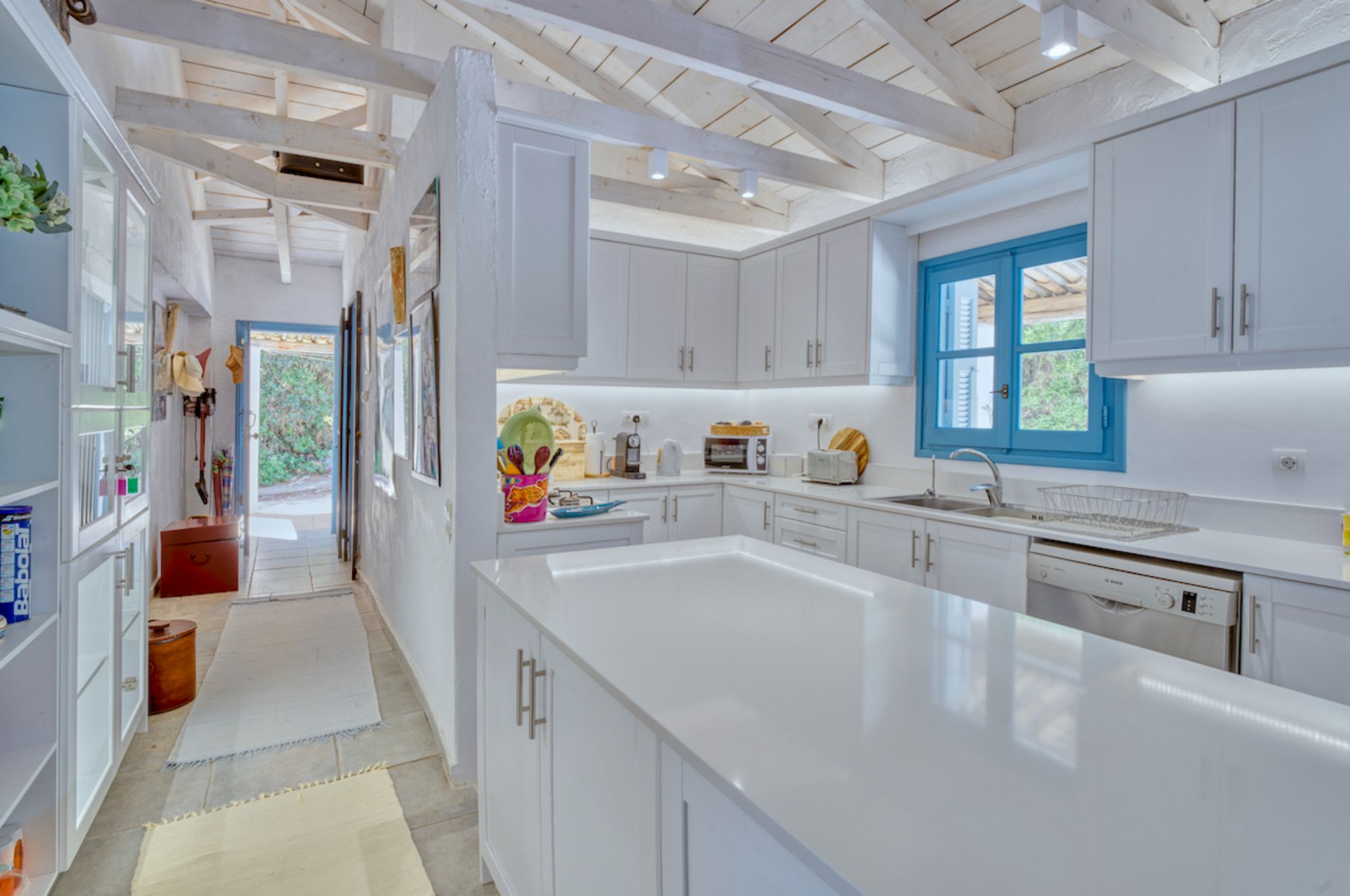 Kitchen at Villa Ariane
