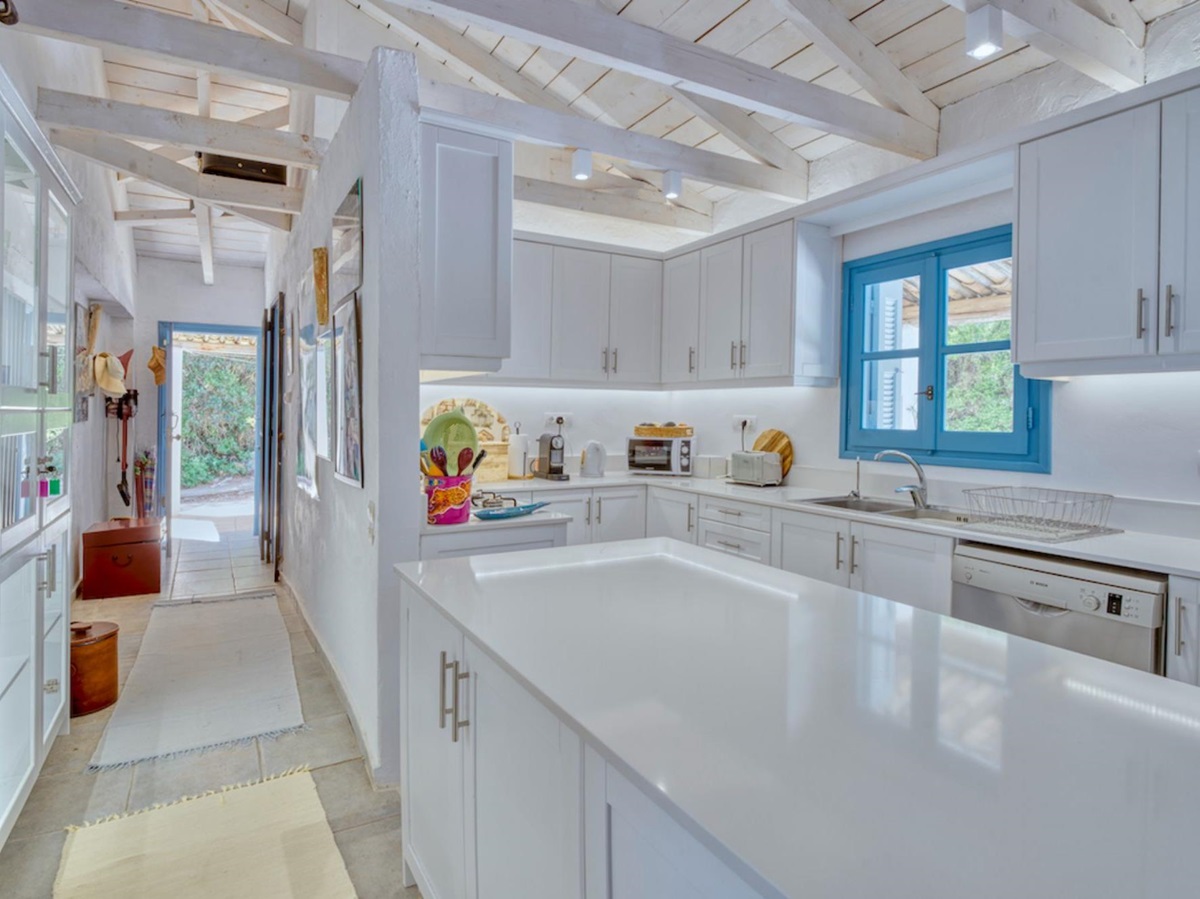 Kitchen at Villa Ariane