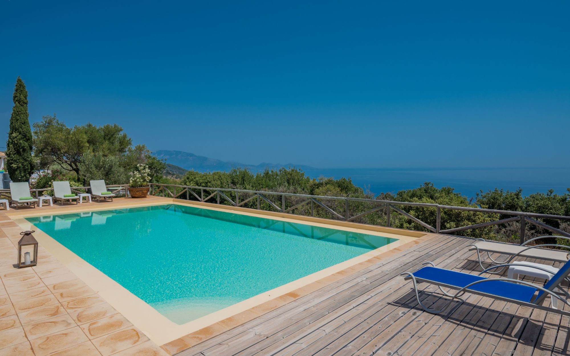 Pool at Villa Ariane