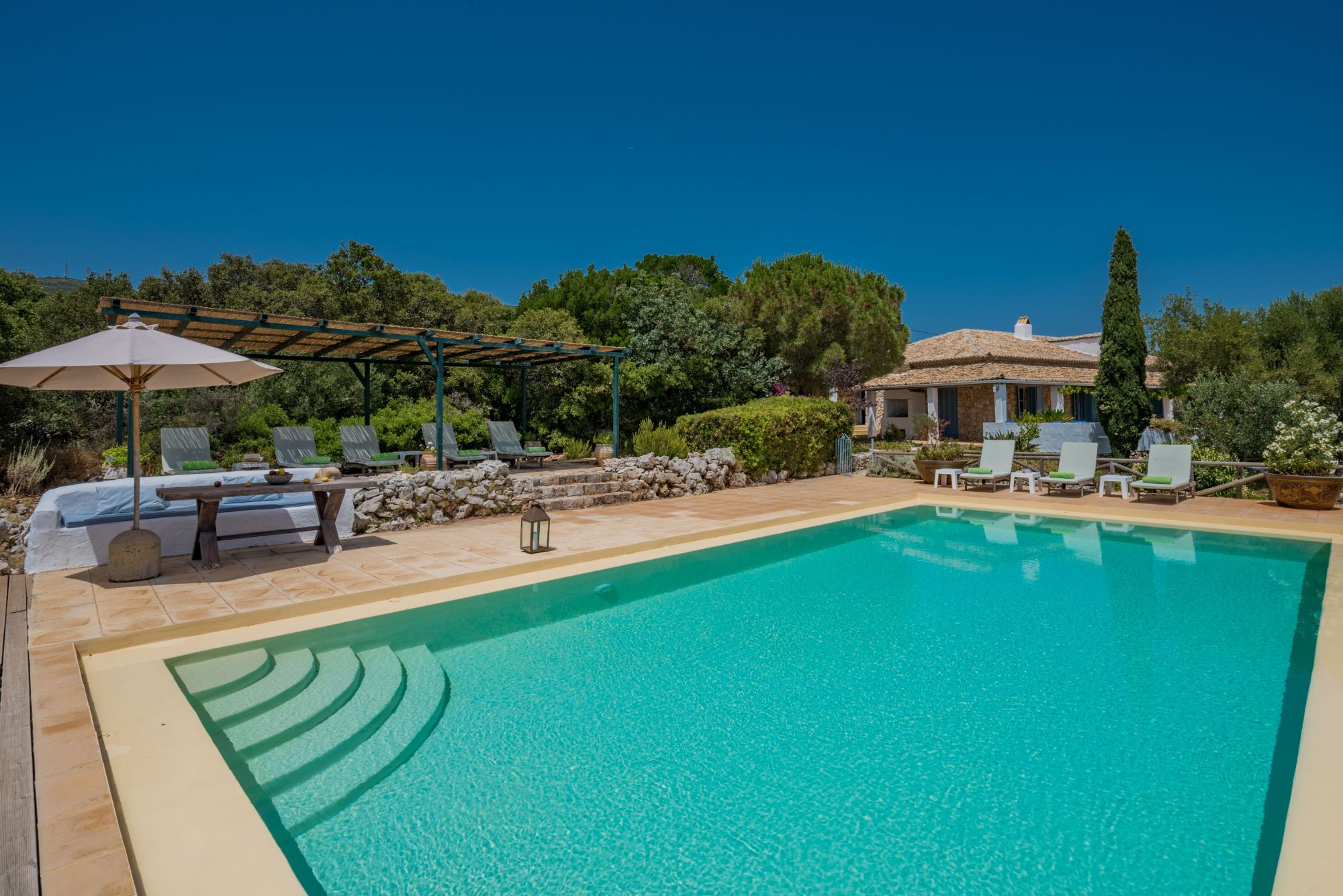 Pool at Villa Ariane