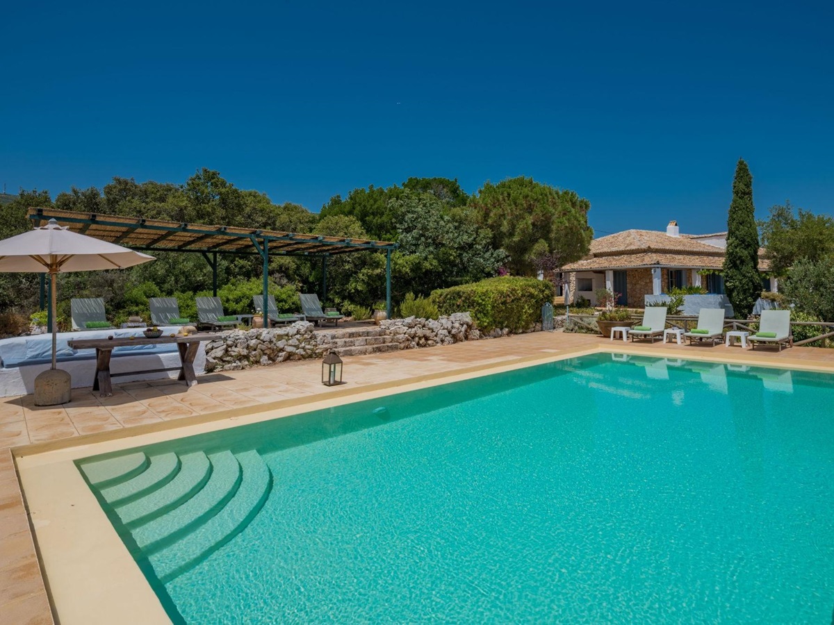 Pool at Villa Ariane