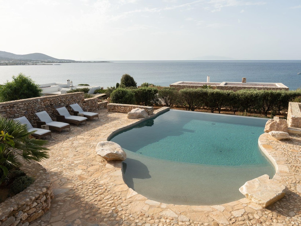 Pool at Villa Asteria, Paros