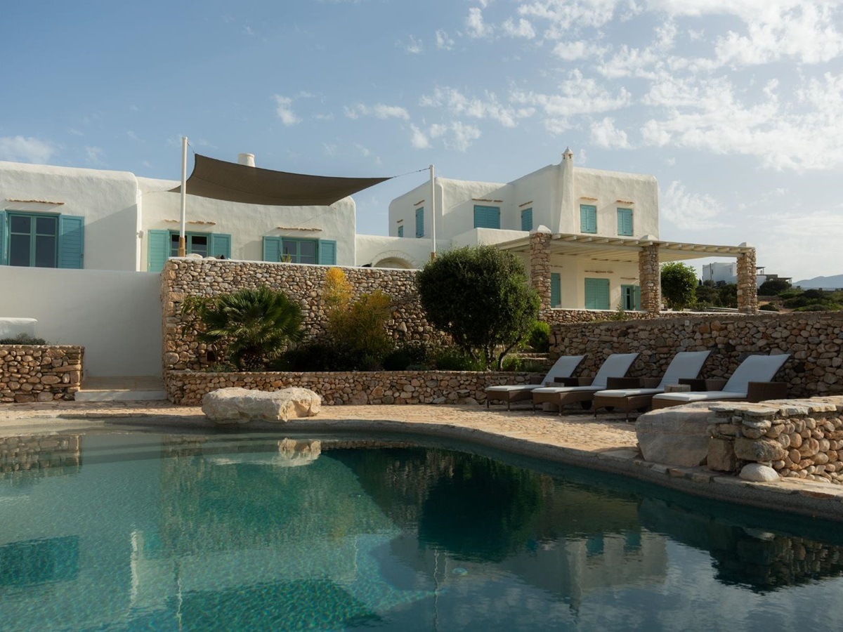 Pool at Villa Asteria, Paros