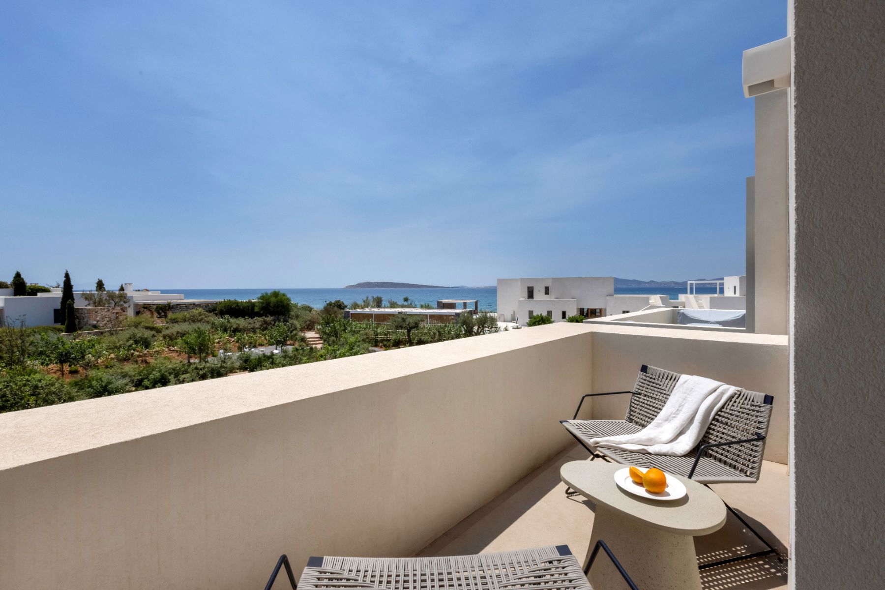 Balcony at Villa Astra, Paros
