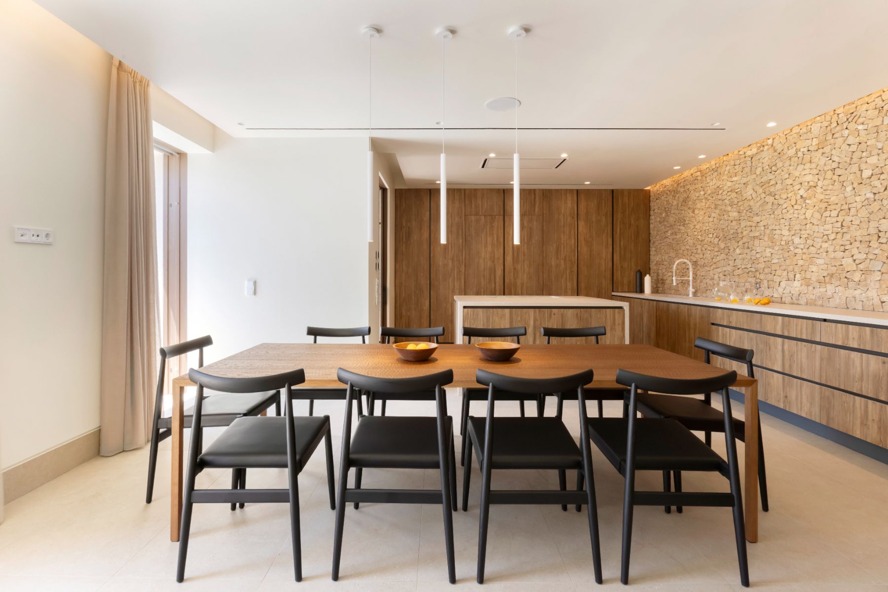 Dining room at Villa Astra, Paros