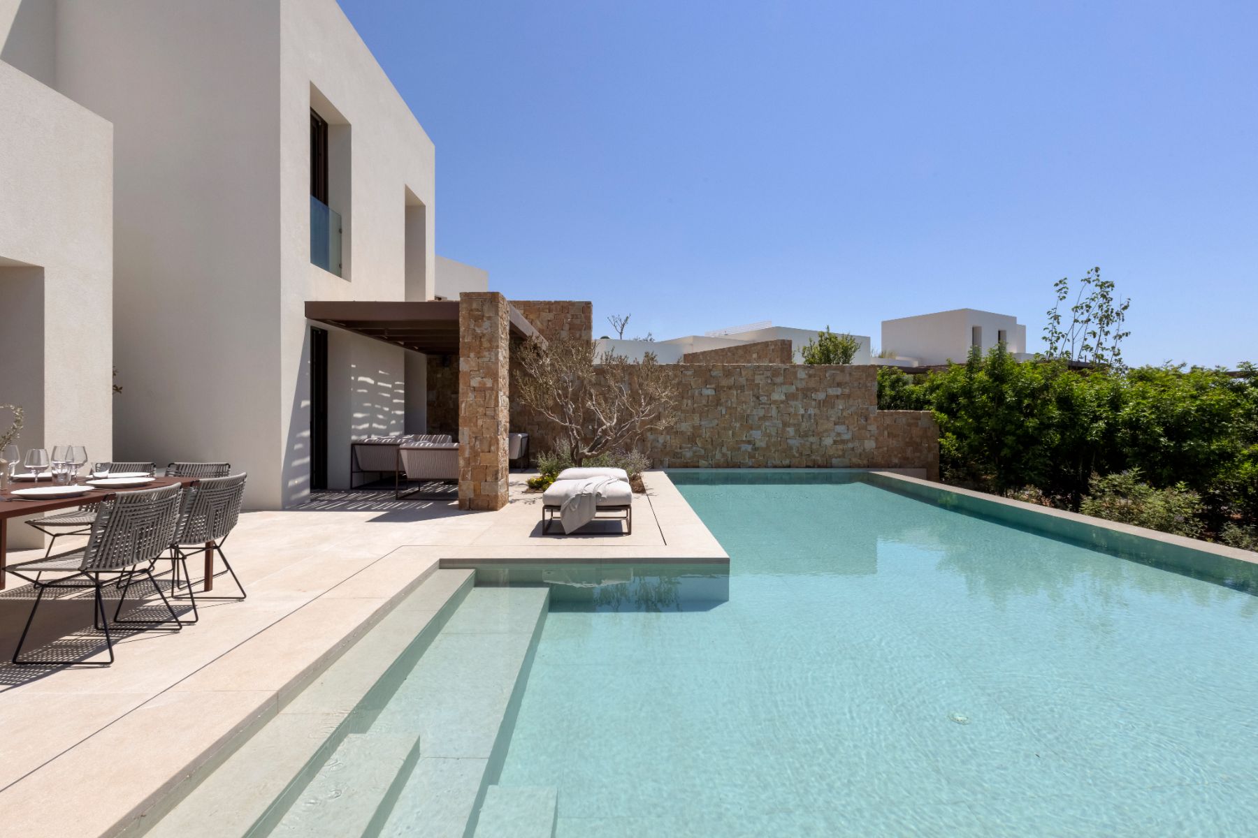 Pool at Villa Astra, Paros