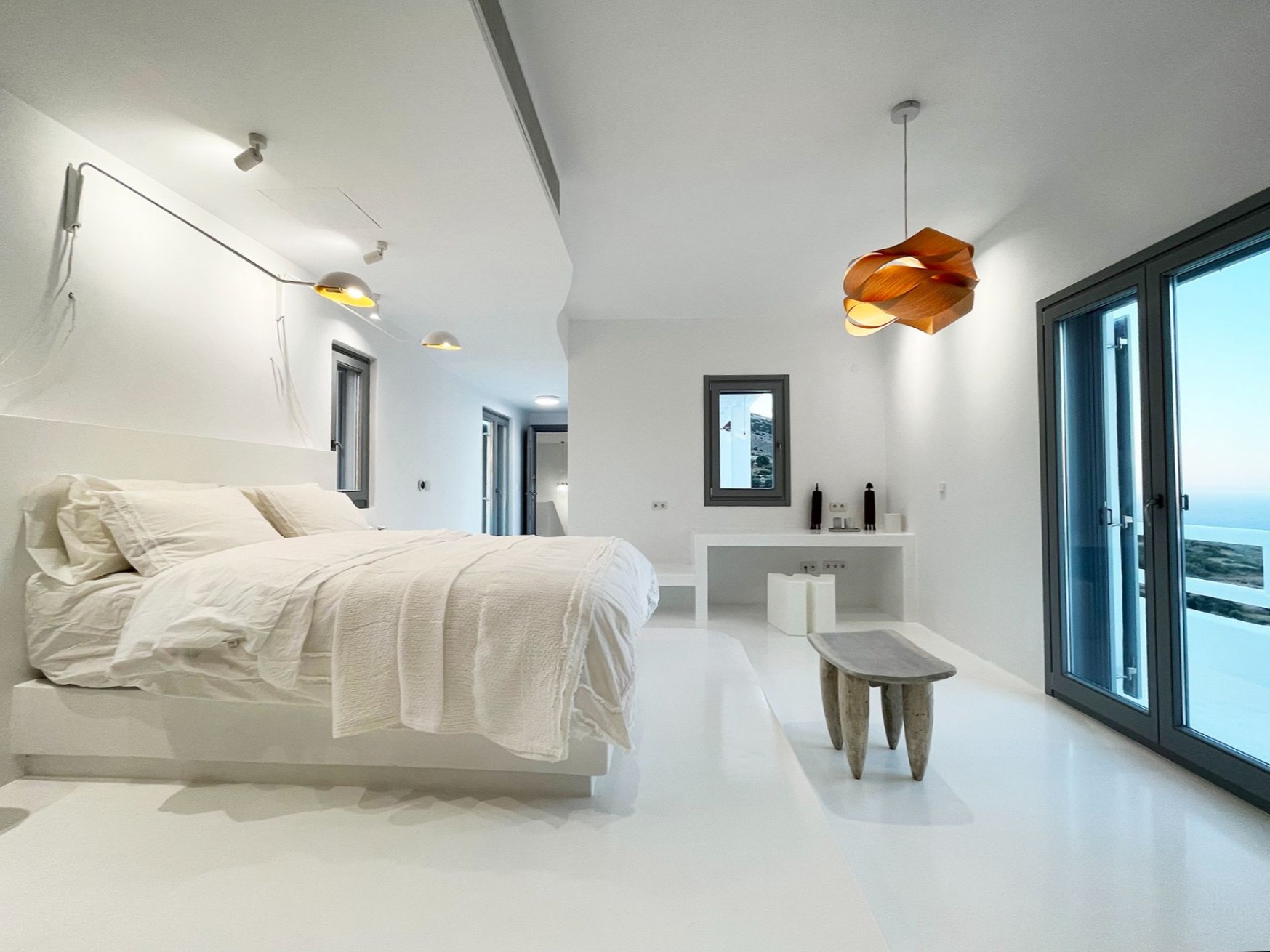 Main bedroom at Villa Eleonas in Sifnos