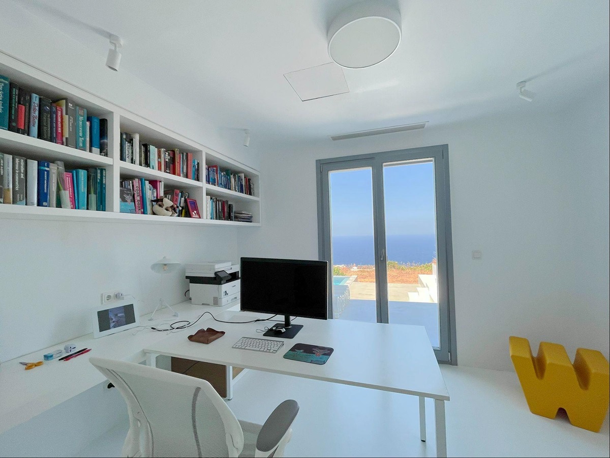 Office at Villa Eleonas, Sifnos