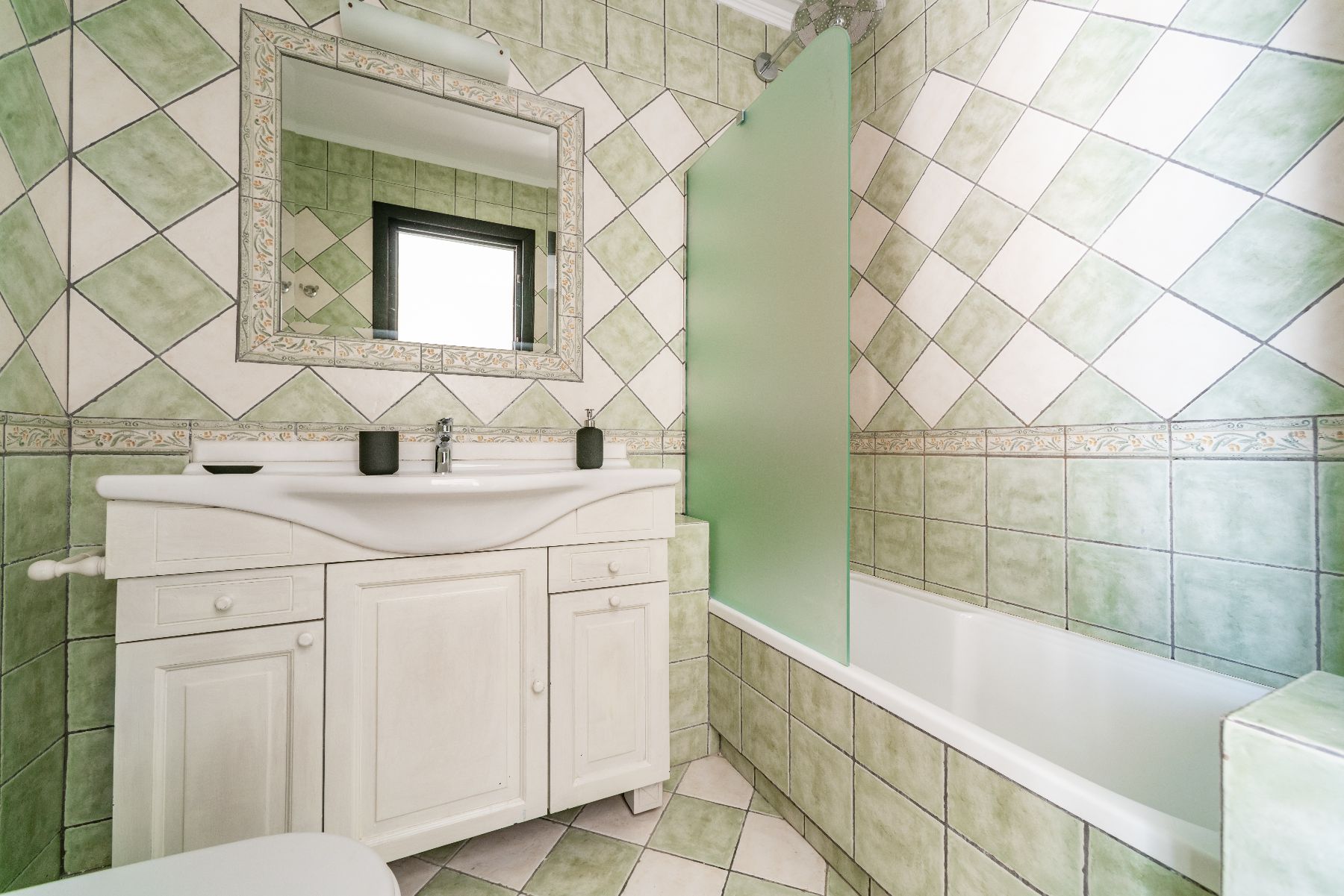Bathroom at Villa Elia, Corfu