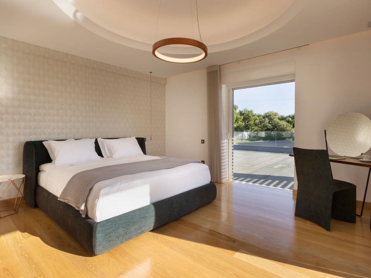 Double bedroom at Villa Elysian