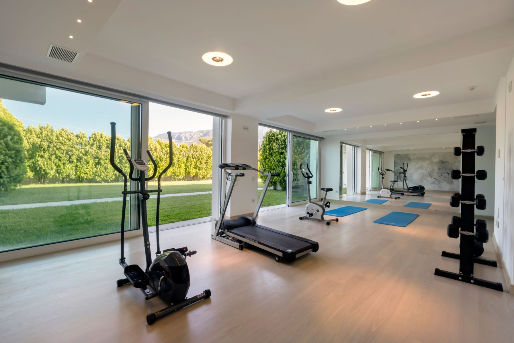 Gym at Villa Elysian