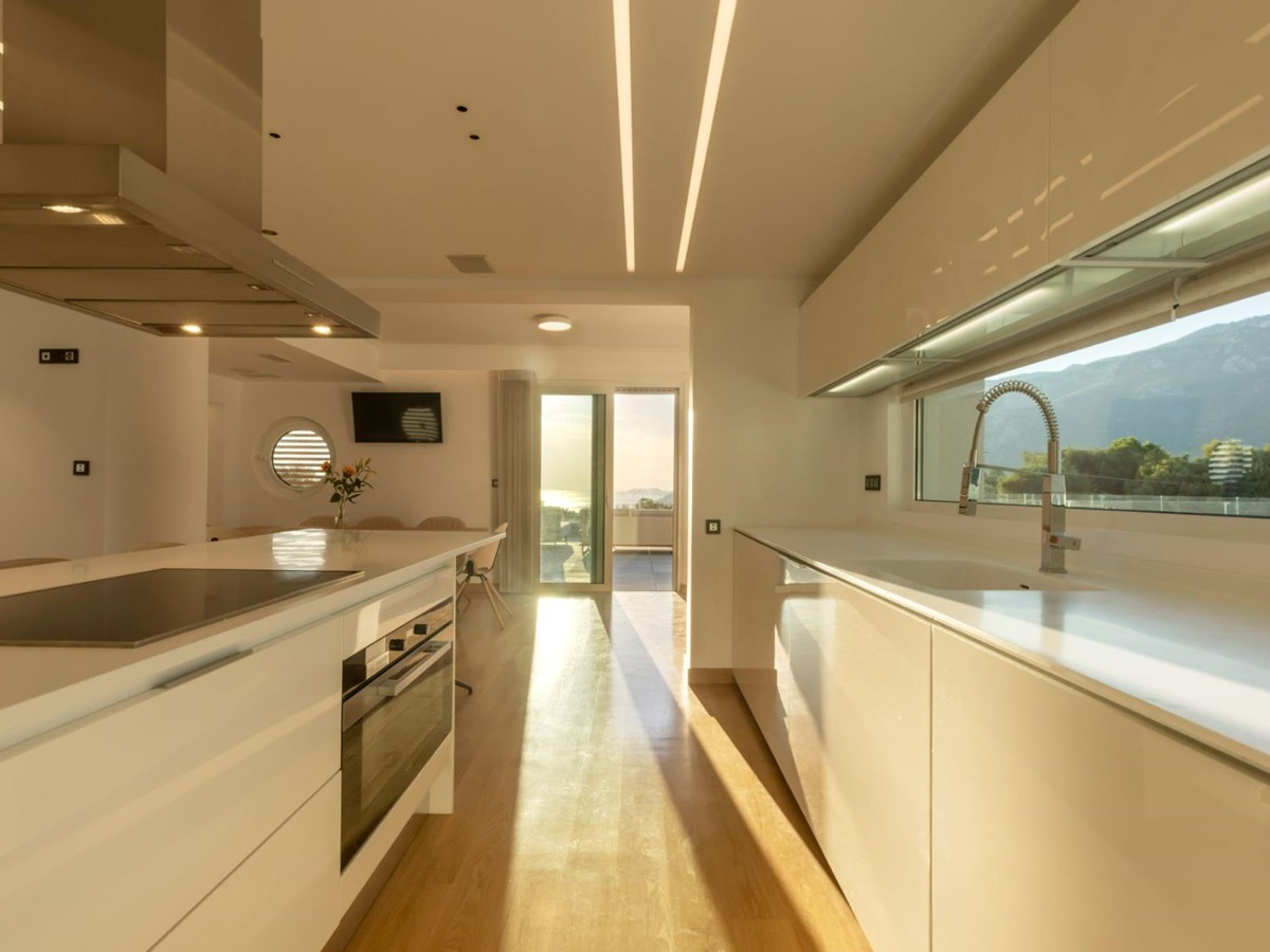 Kitchen at Villa Elysian
