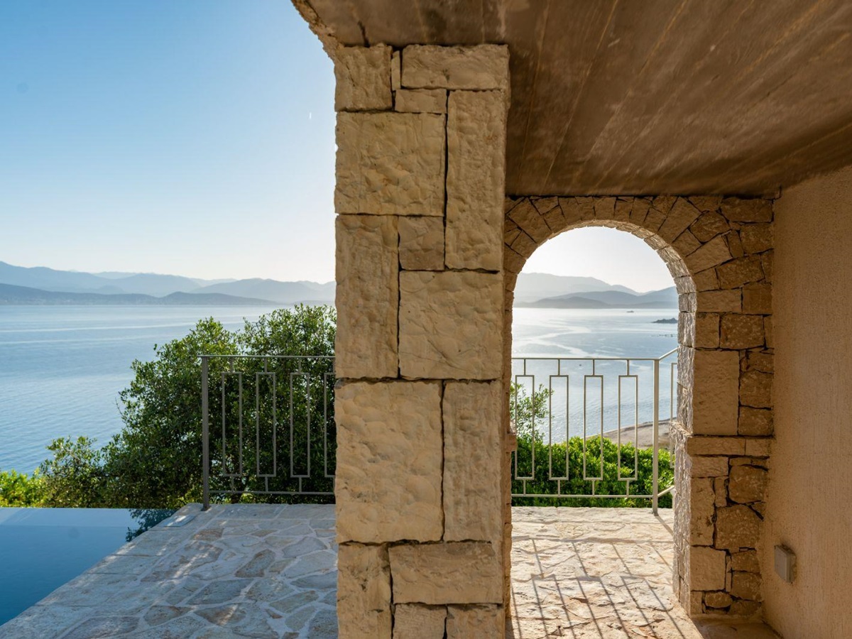Archway at Villa Eos in Corfu
