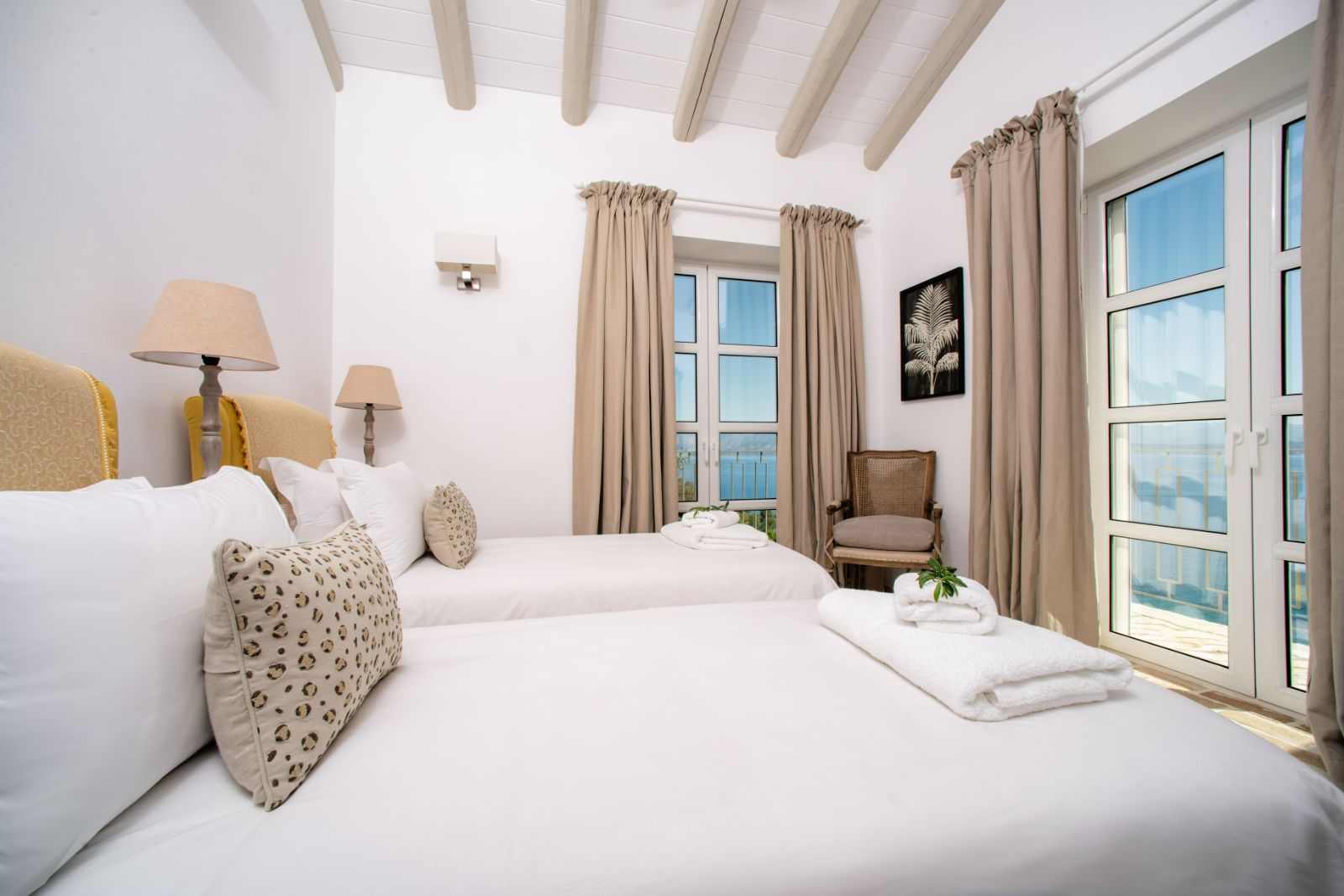 Bedroom 2 at Villa Eos in Corfu 