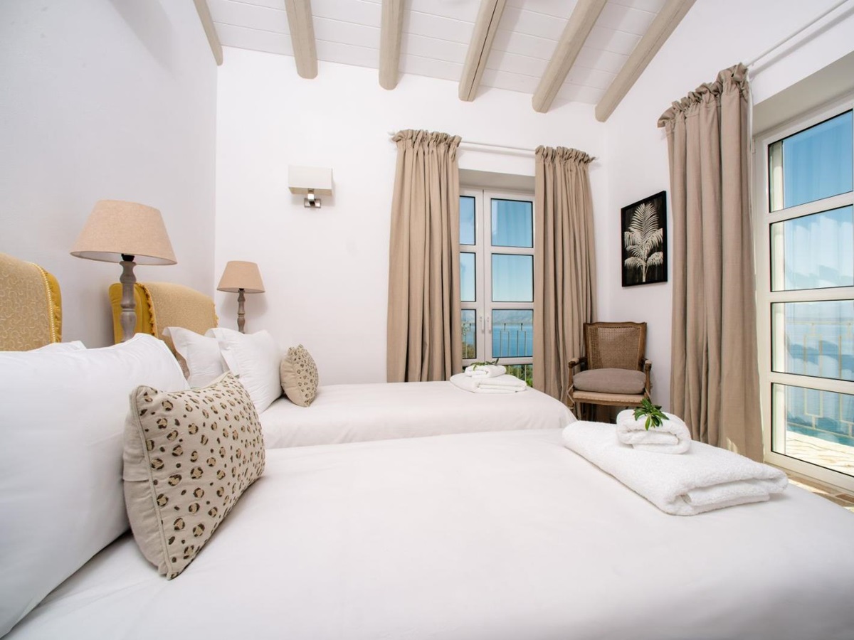 Bedroom 2 at Villa Eos in Corfu