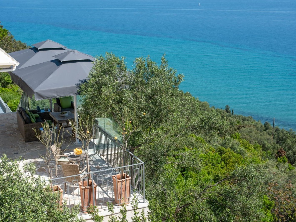 Sea View at Villa Eos in Corfu