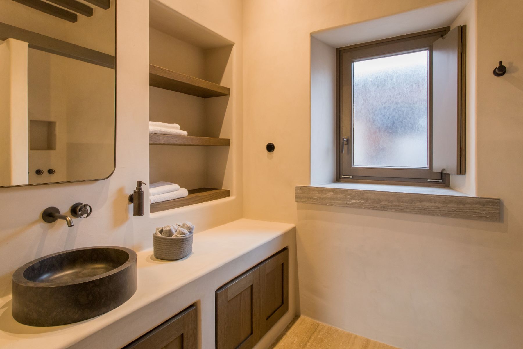 Bathroom at Villa Galini, Paros