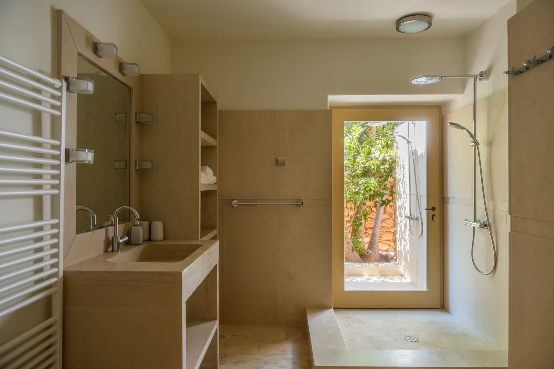 Bathroom at Villa Ilios, Paros