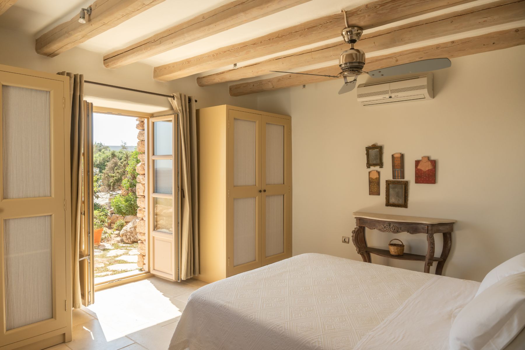 Bedroom at Villa Ilios, Paros