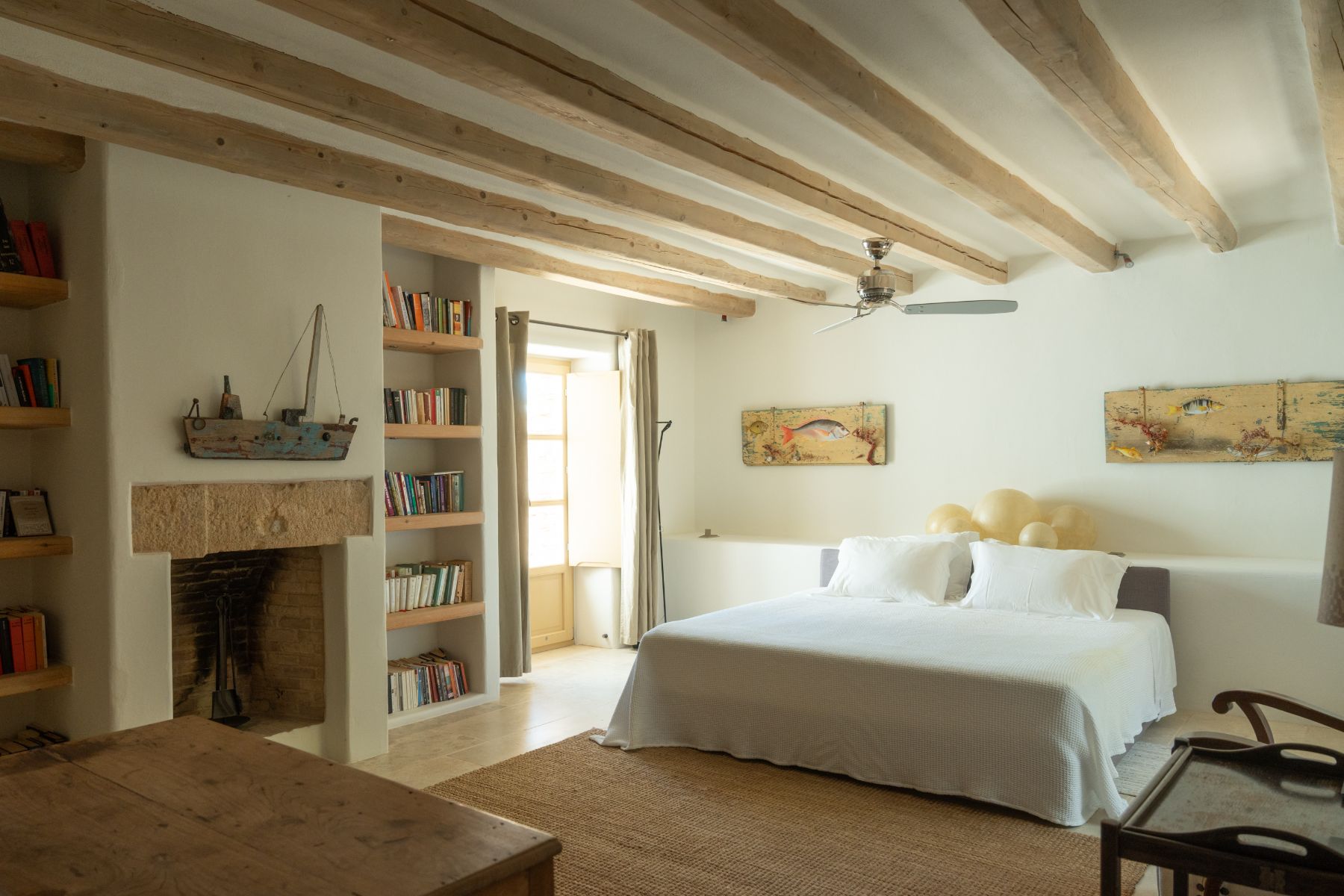Bedroom at Villa Ilios, Paros