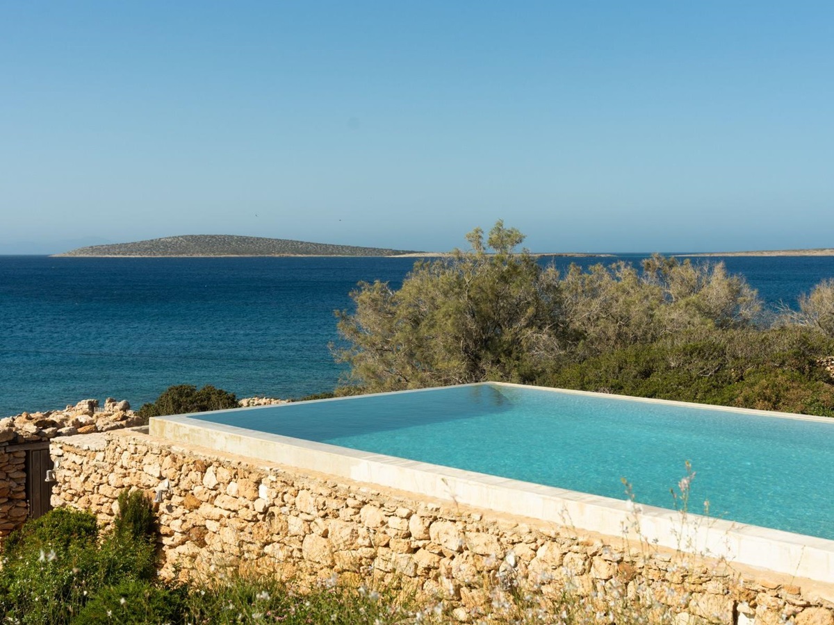 Pool at Villa Ilios, Paros