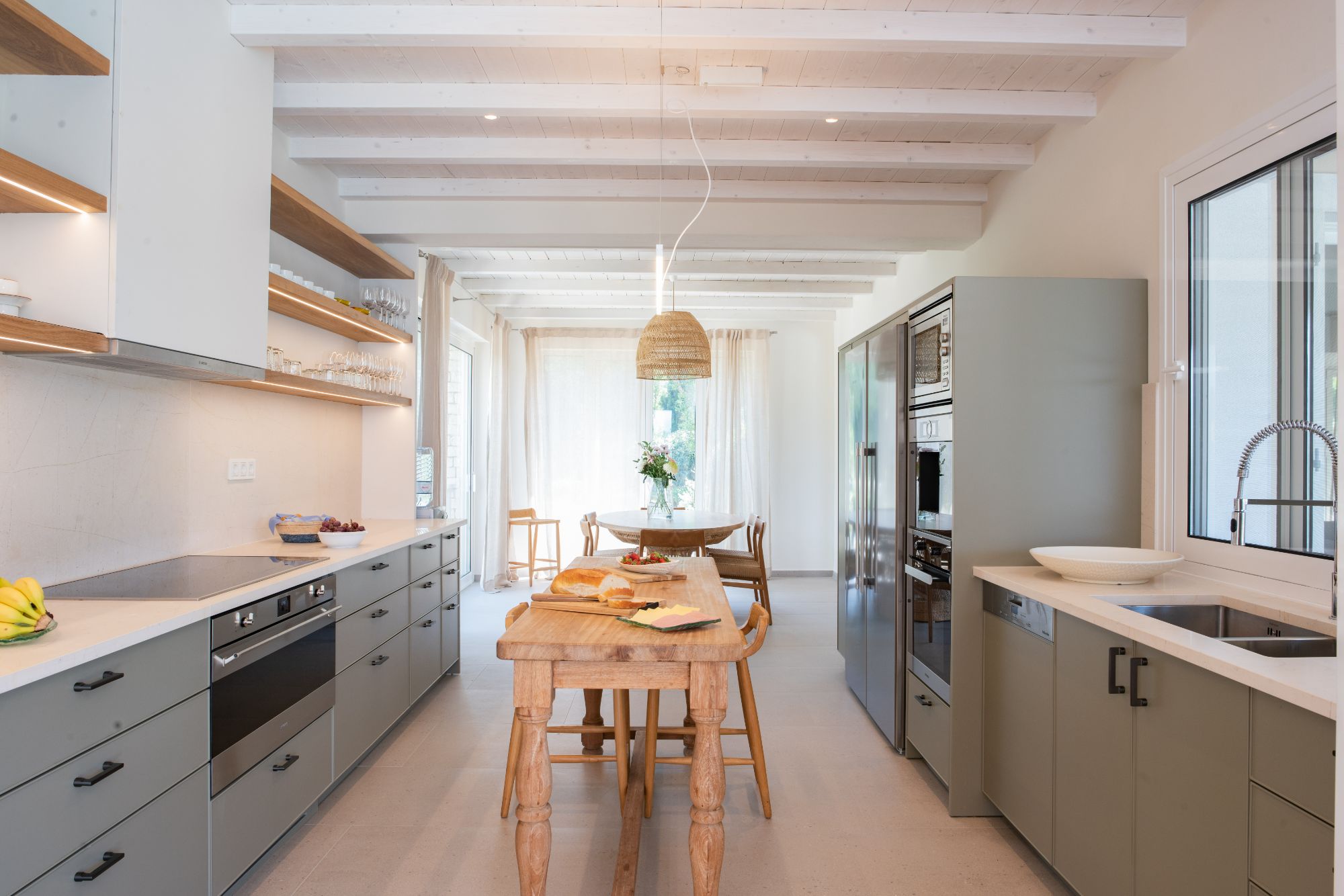 Kitchen at Villa Ioulia
