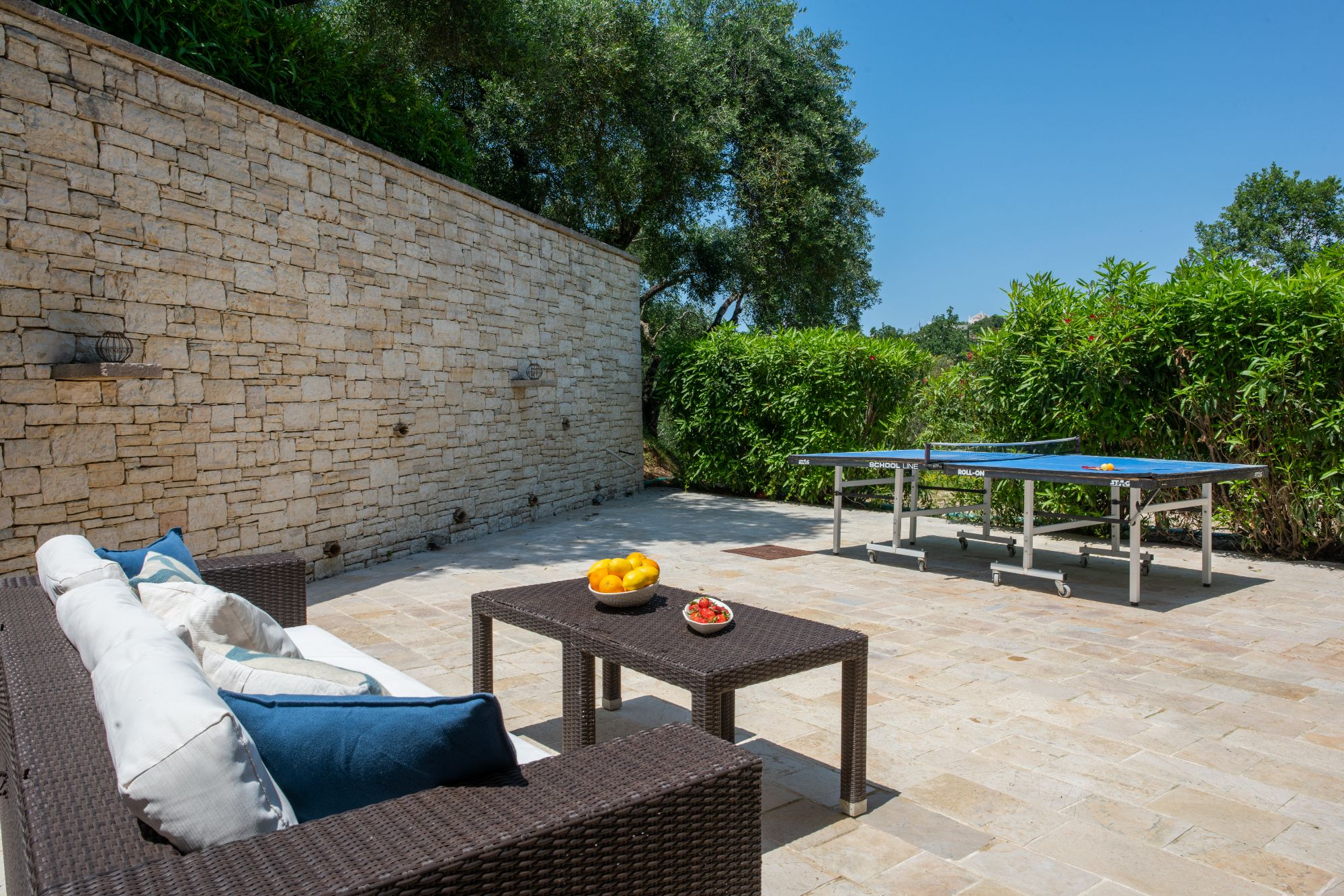 Table tennis at Villa Ioulia