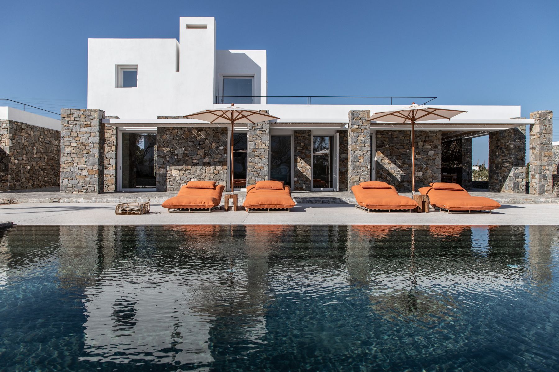 Pool at Villa Irida, Paros