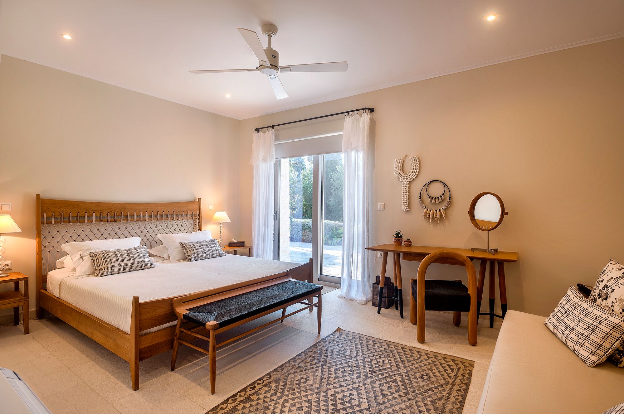 Double bedroom at Villa Jasmine