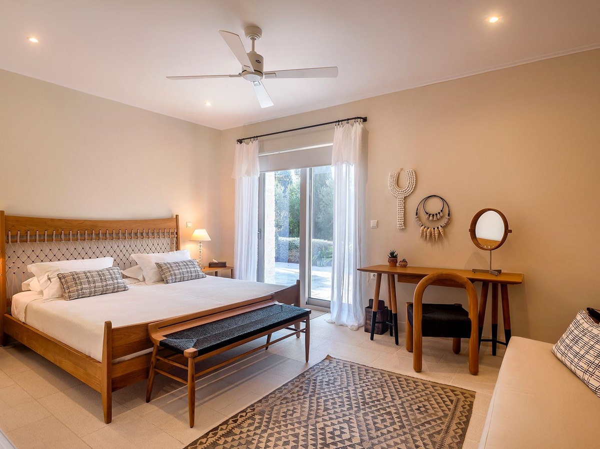 Double bedroom at Villa Jasmine