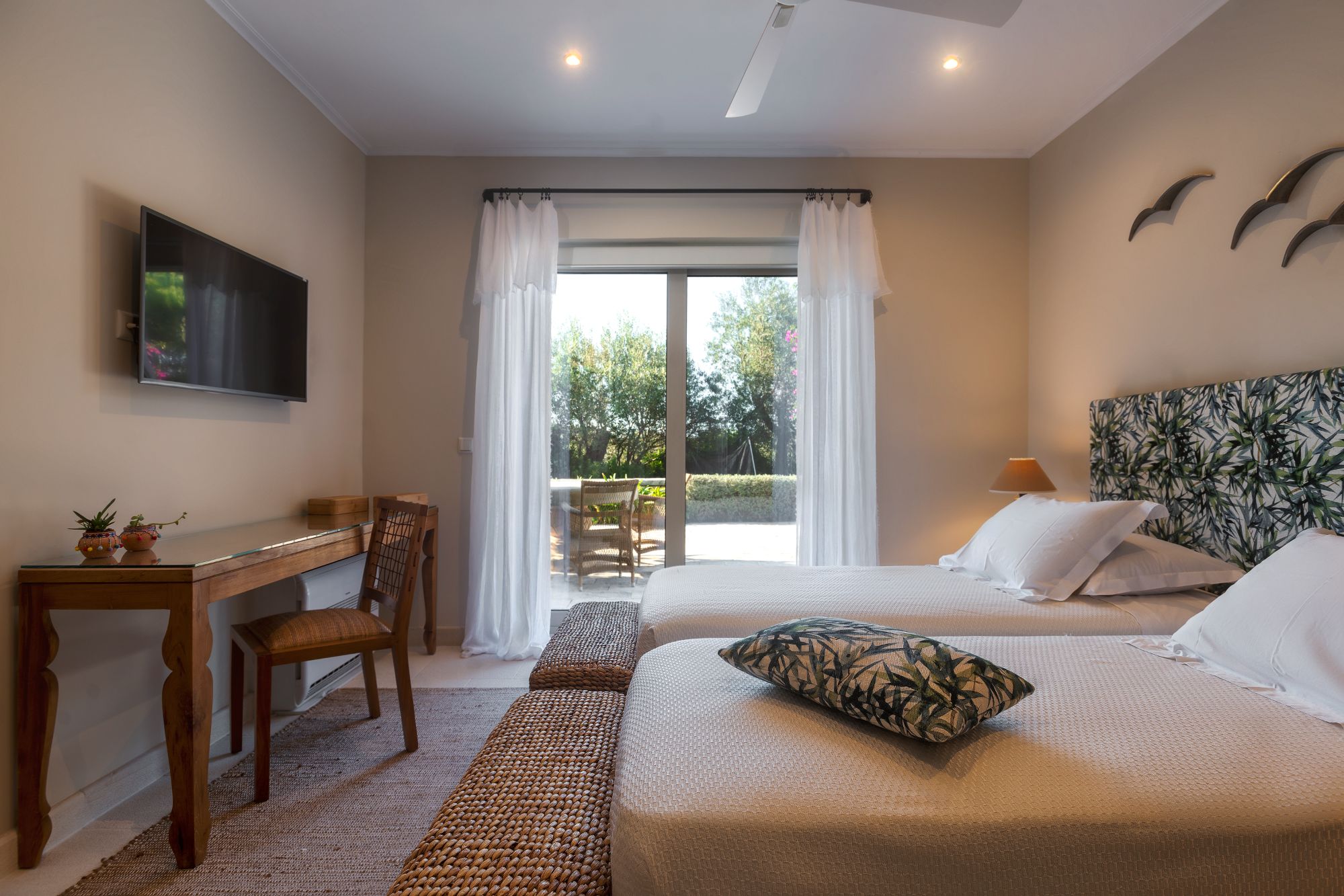 Double bedroom at Villa Jasmine