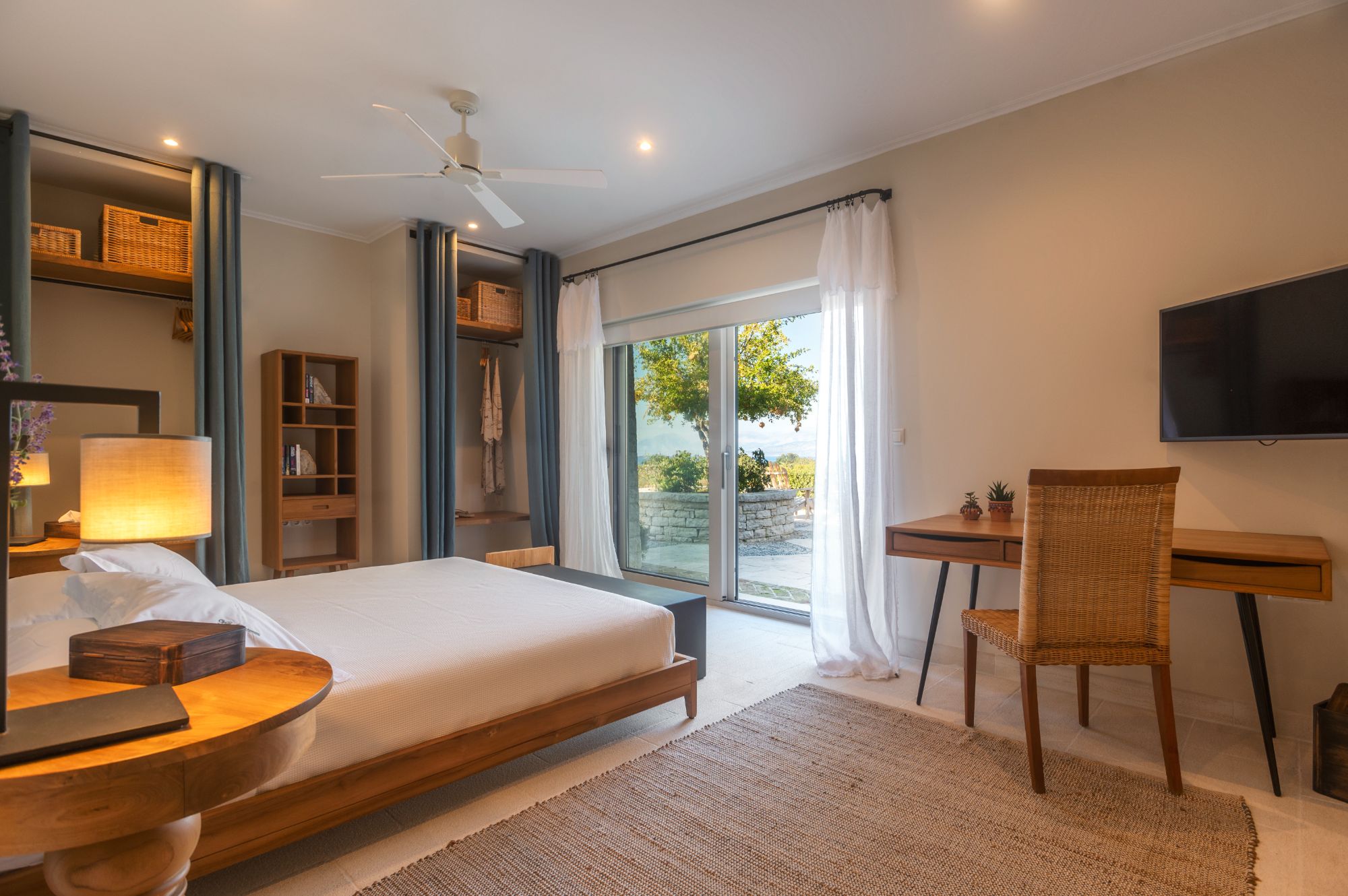 Double bedroom at Villa Jasmine