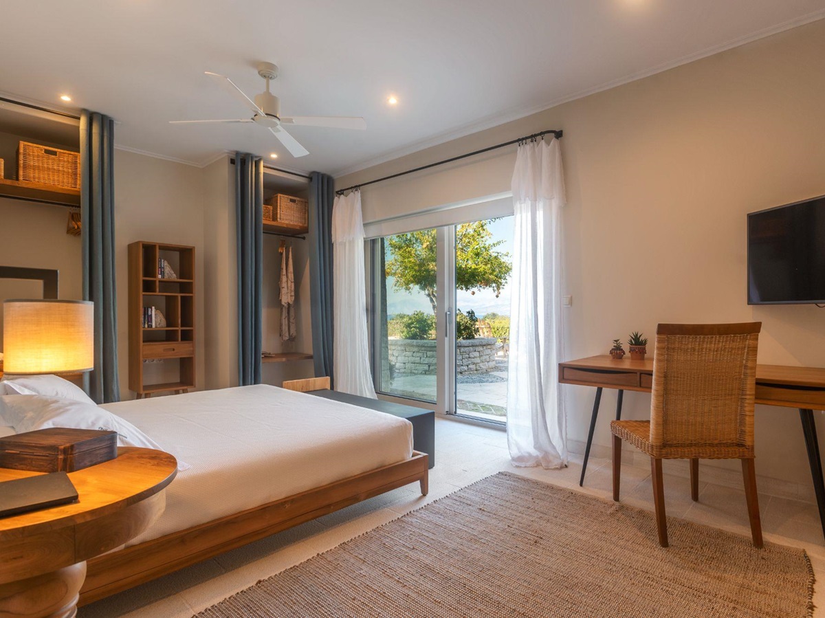 Double bedroom at Villa Jasmine