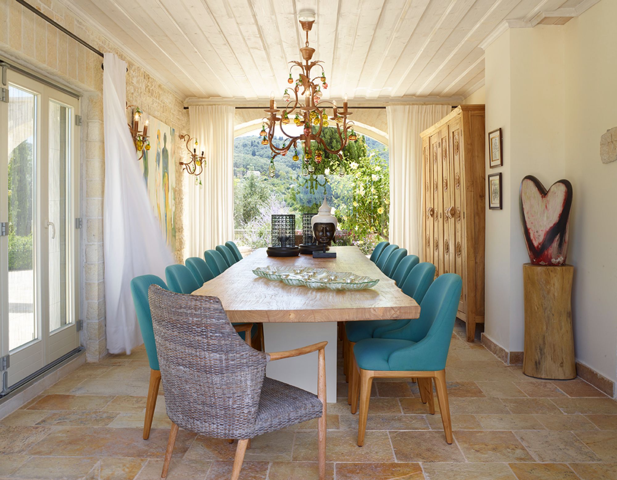 Dining room at Villa Jasmine