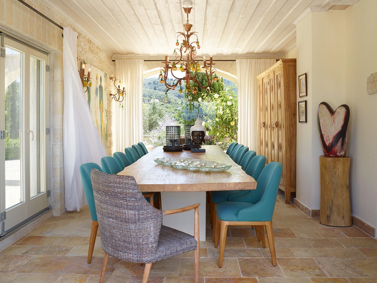 Dining room at Villa Jasmine