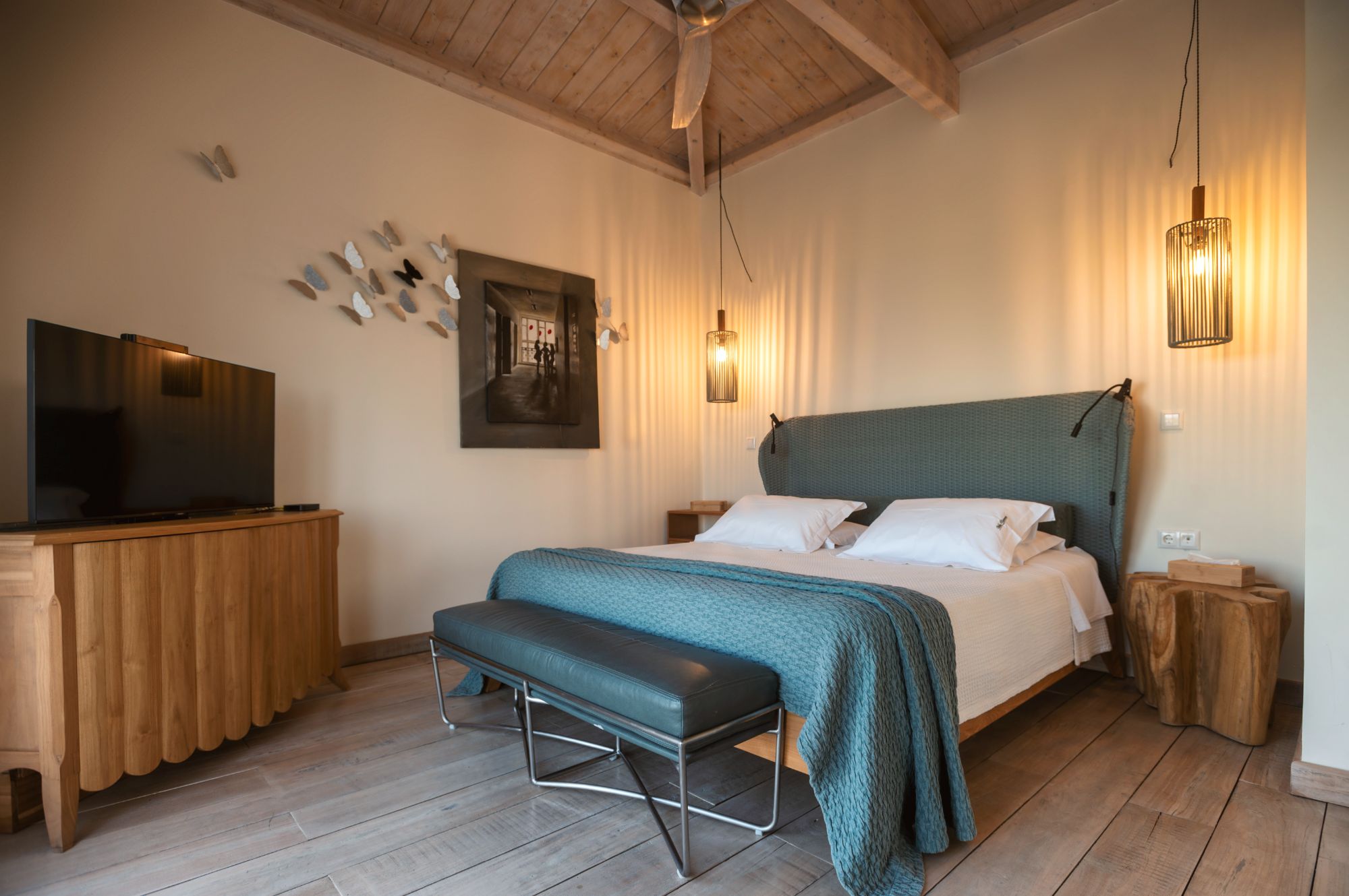 Double bedroom at Villa Jasmine