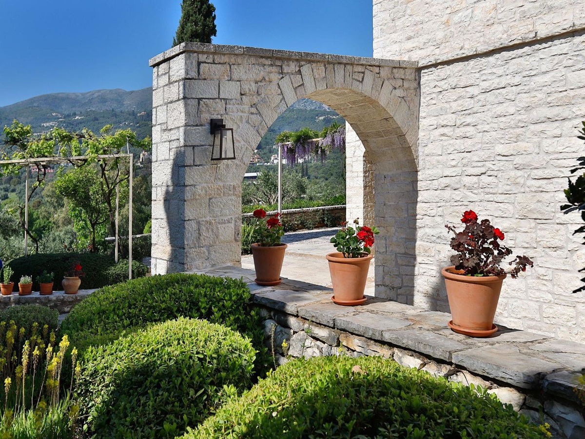 Exterior view of Villa Jasmine, Corfu