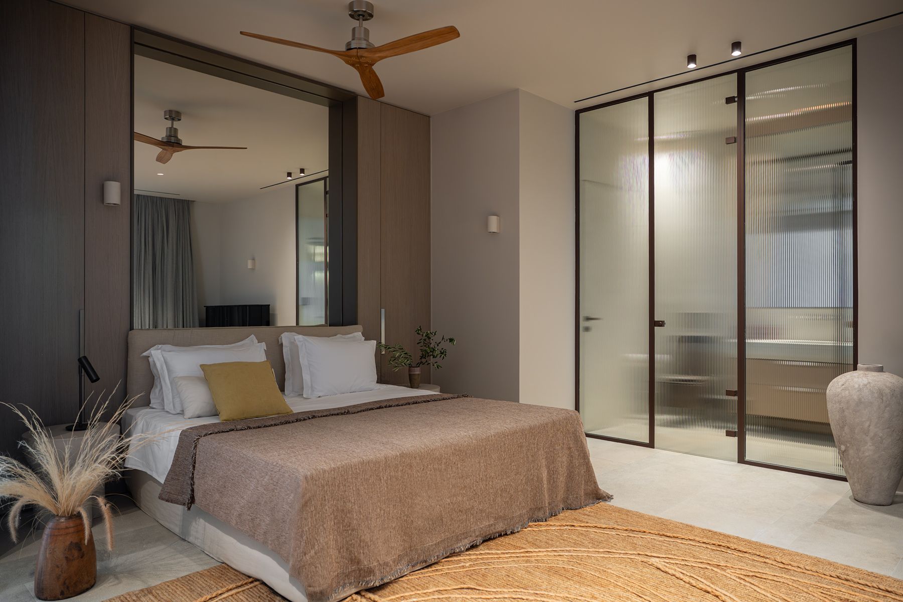 Bedroom at Villa Kallisti in Crete