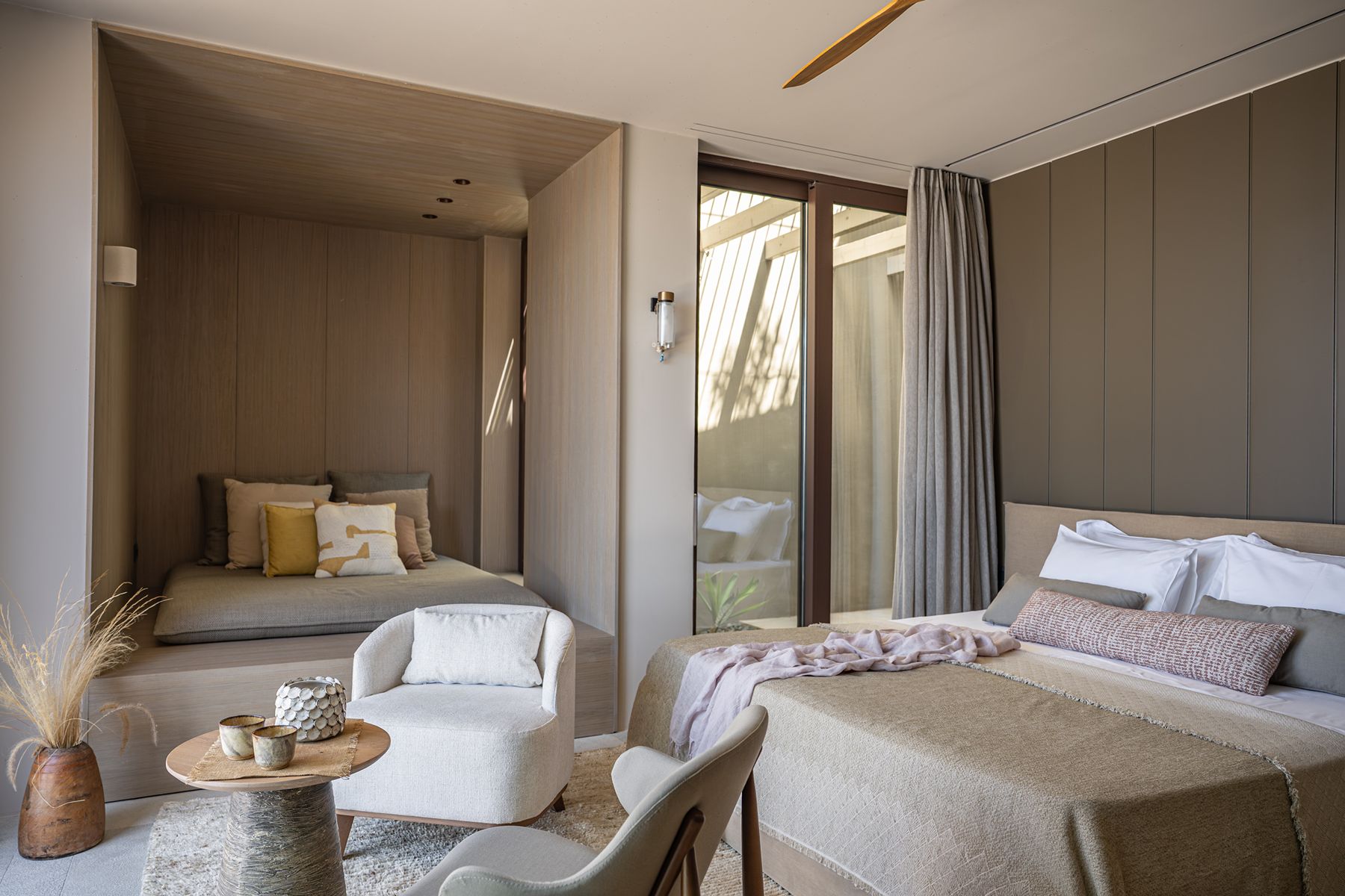 Bedroom at Villa Kallisti in Crete