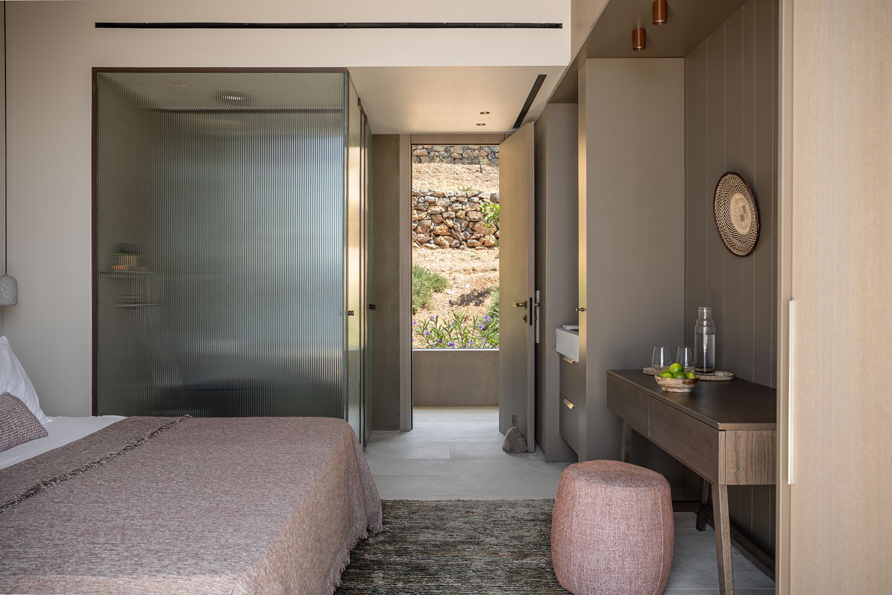 Bedroom at Villa Kallisti in Crete