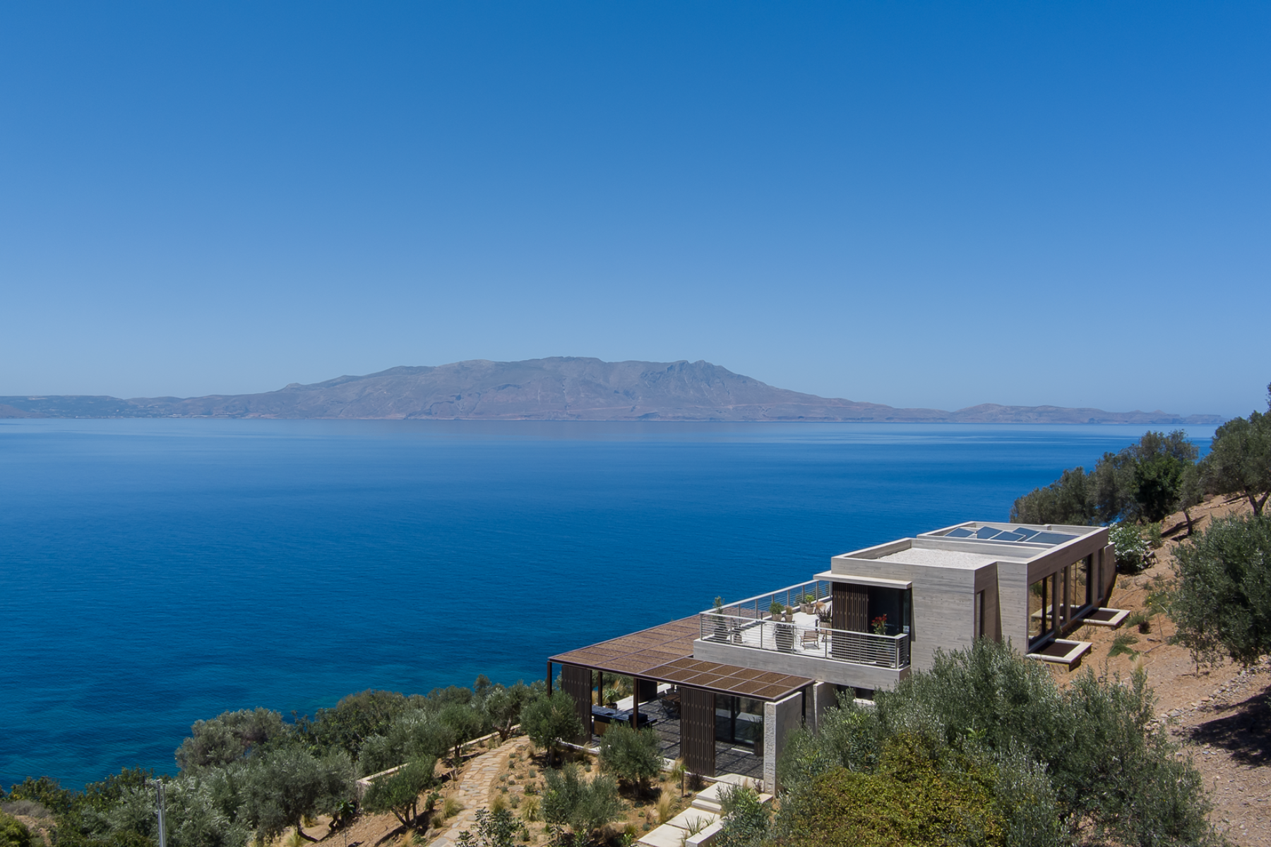 Sea view from Villa Kallisti, Crete