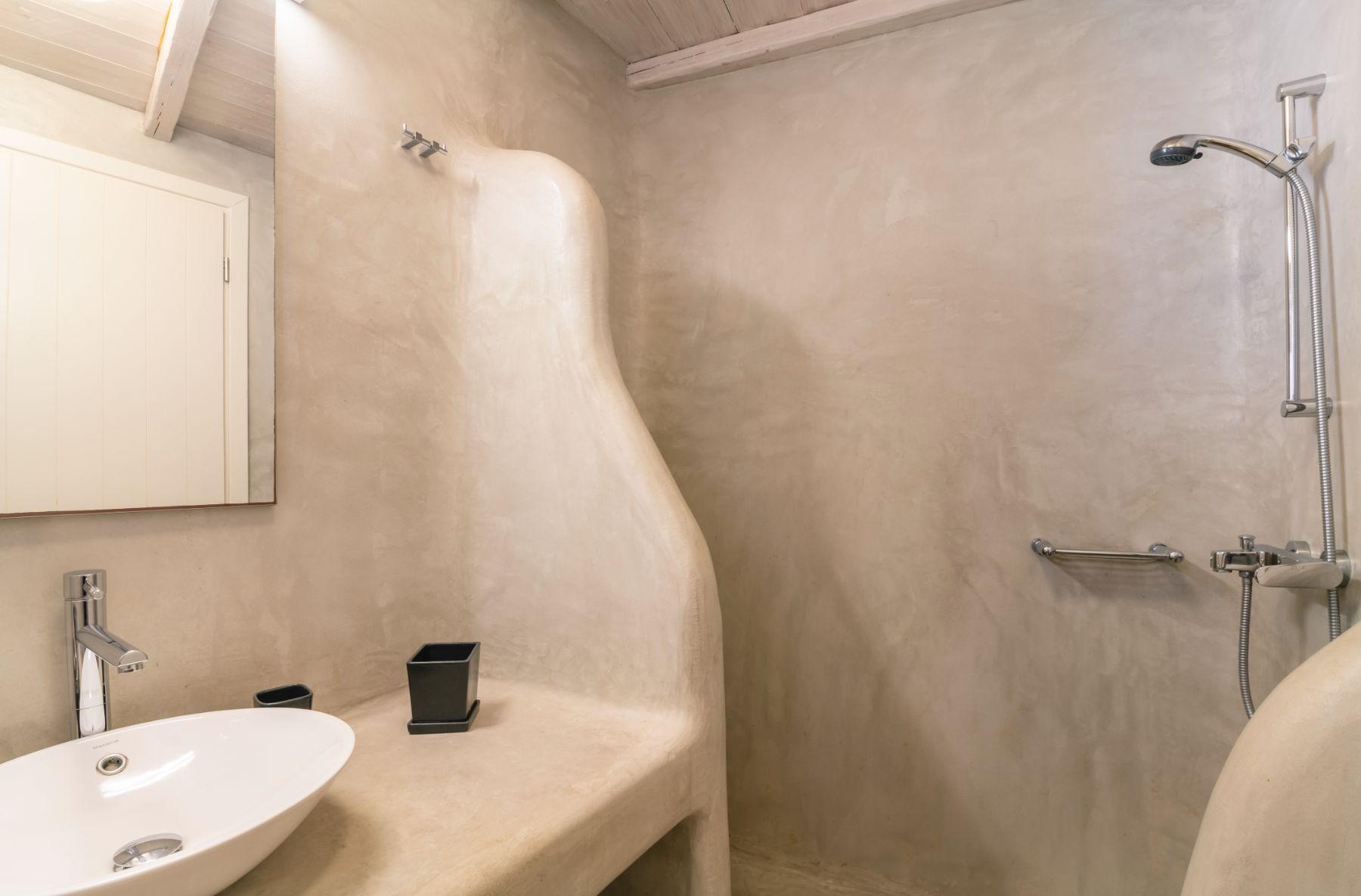 Bathroom at Villa Kallos, Mykonos