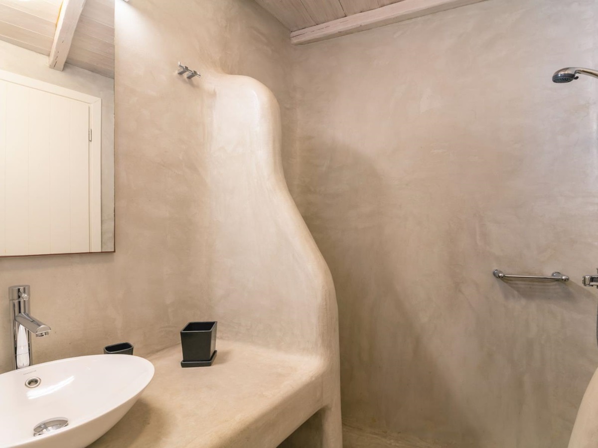 Bathroom at Villa Kallos, Mykonos