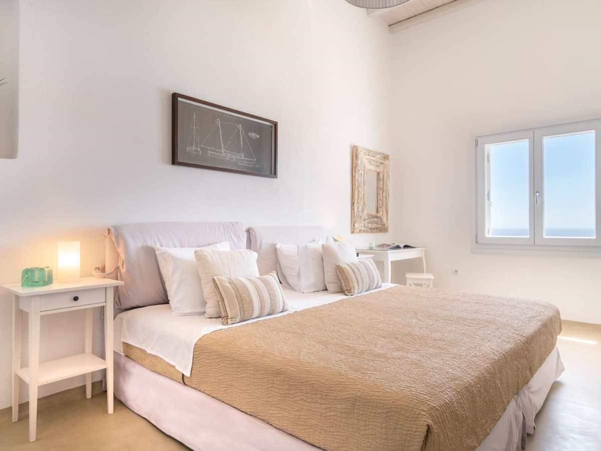 Bedroom at Villa Kallos, Mykonos