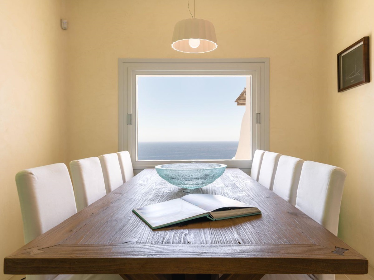 Dining room at Villa Kallos, Mykonos