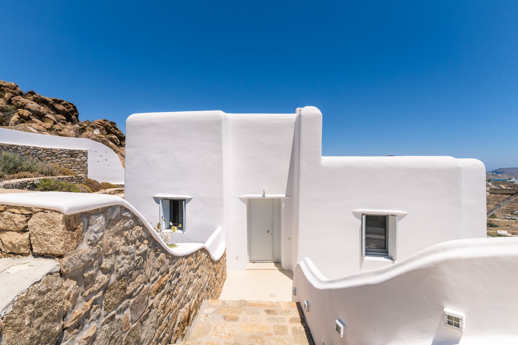 Exterior view of Villa Kallos, Mykonos