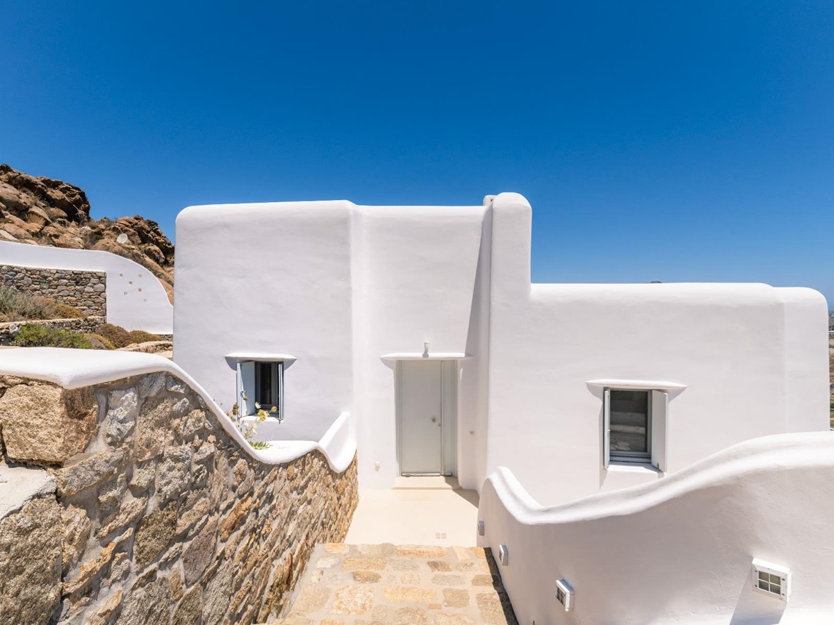 Exterior view of Villa Kallos, Mykonos