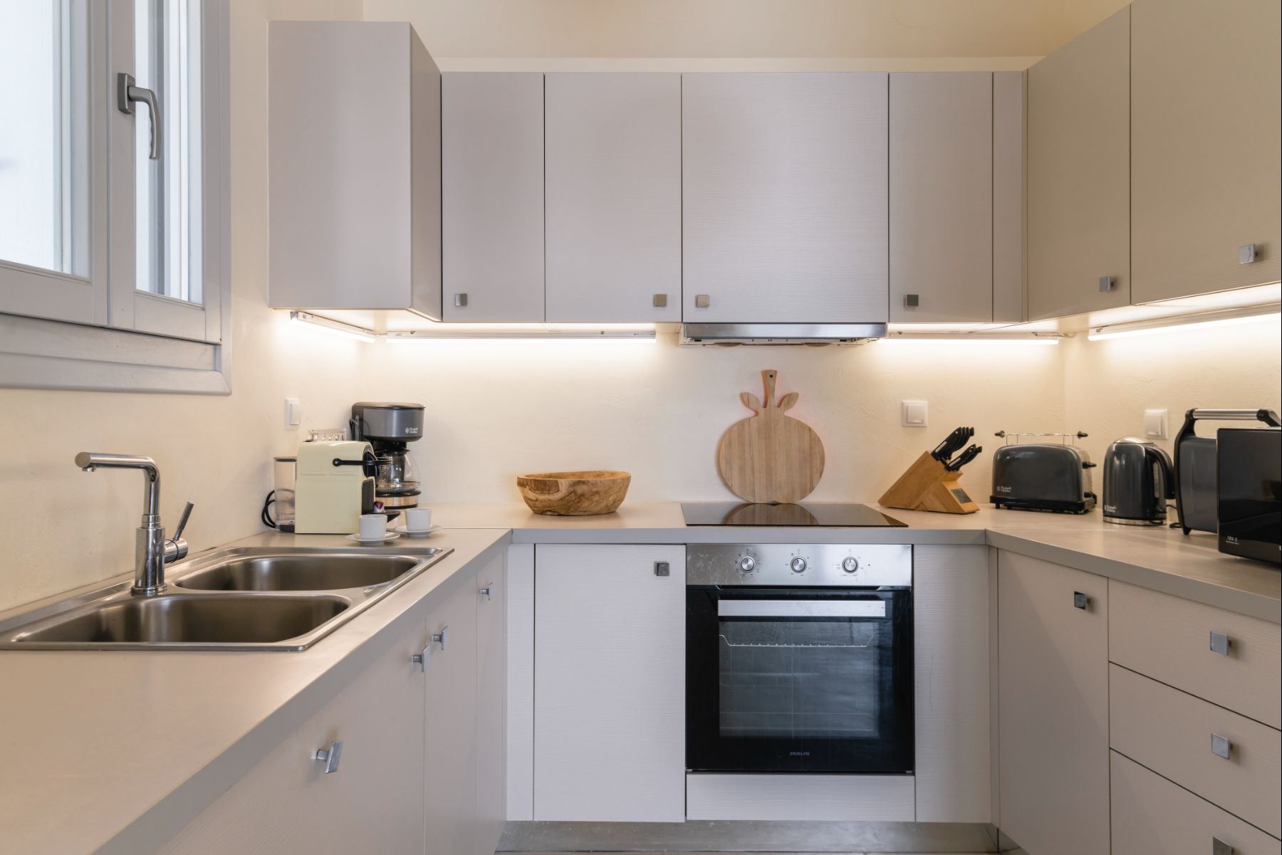 Kitchen at Villa Kallos, Mykonos