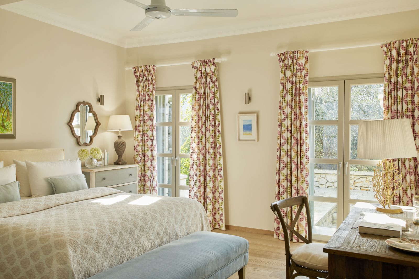 a bedroom at the villa